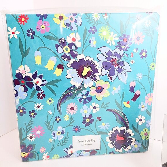 Vera Bradley Floral Stationery Set - 3 ring binder and stationary set - Picture 3 of 9